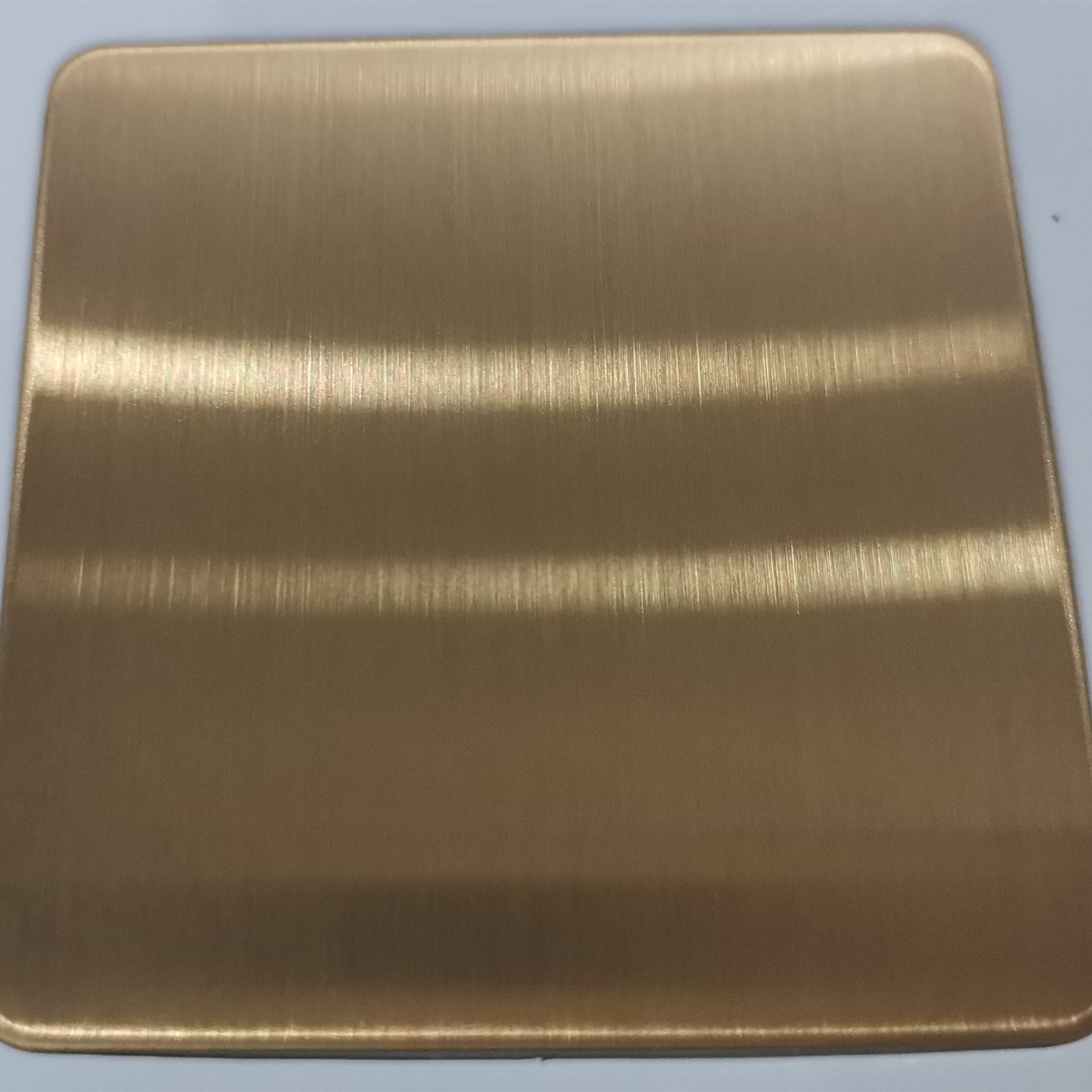 stainless steel sheet gold color