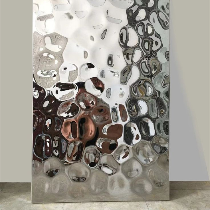 water ripple stainless steel sheet